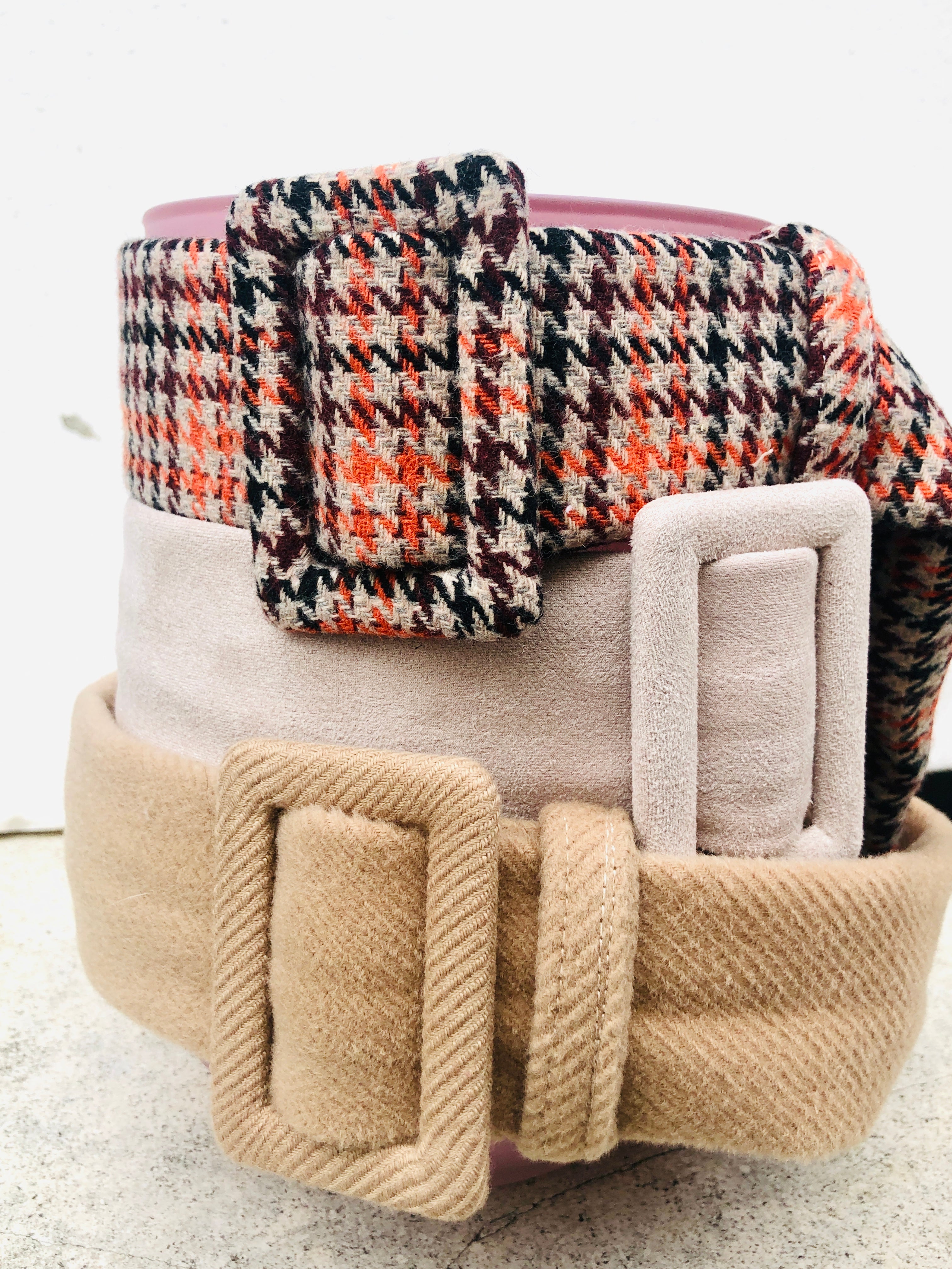 Hand made textile Belt