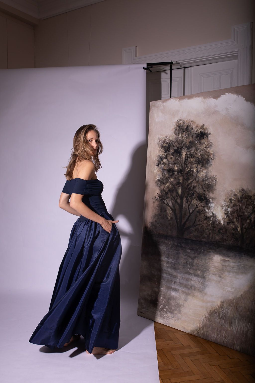 Oxalis maxi dress