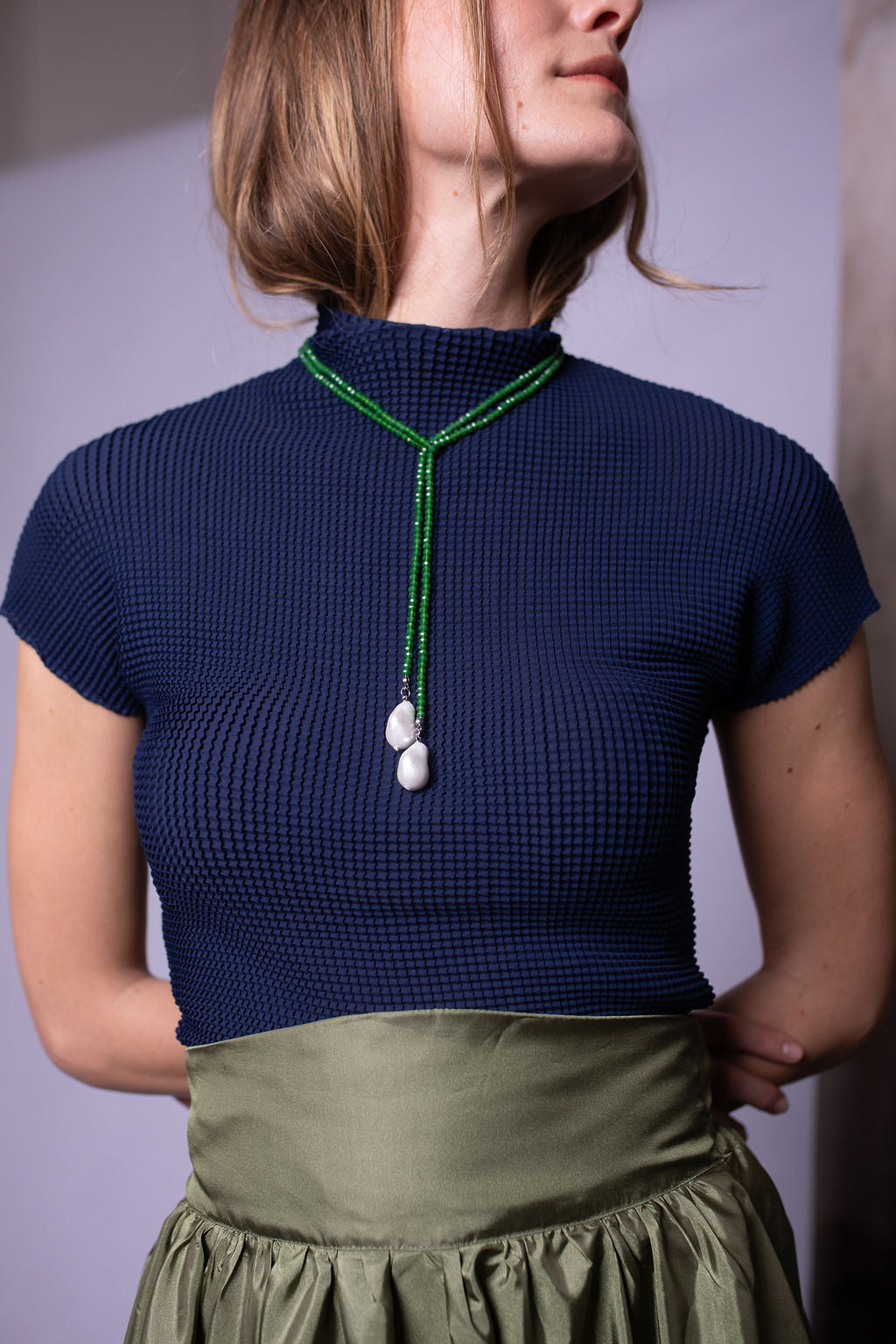 Potentilla necklace