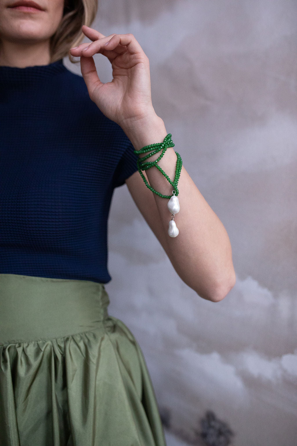 Potentilla necklace